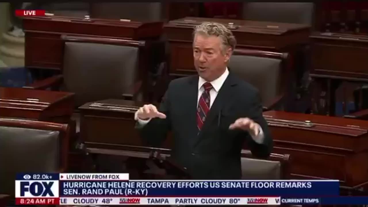 Rand Paul wants to help Ashville NC by cutting funds to boondoogle projects