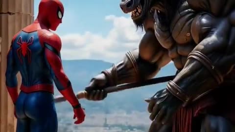 Spider-Man Meets Myth: Unleashing Legendary Power in a Hybrid Fusion! 🕸️🐂"