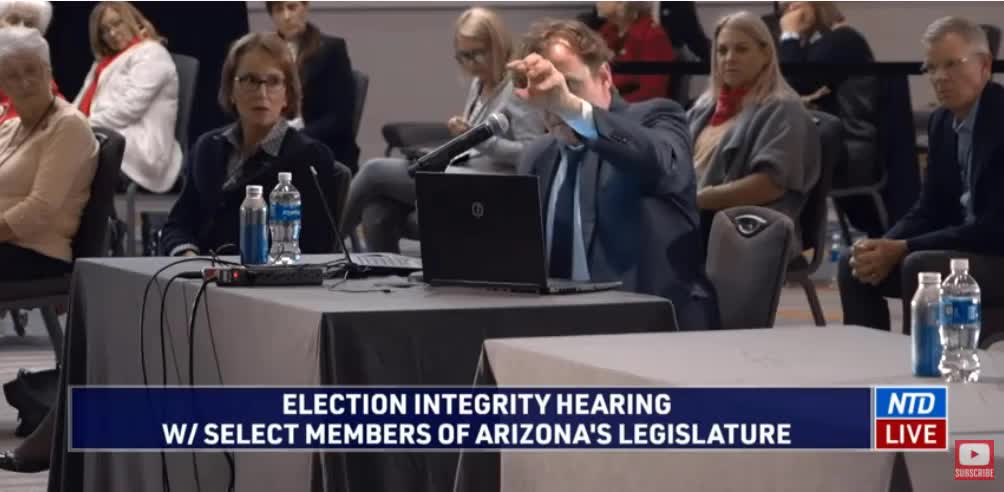 Robert Pitton testifies at Arizona hearing