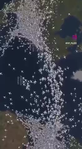 Every commercial jet is not only spraying you like bugs