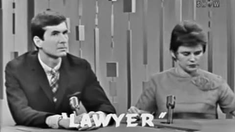 PASSWORD 10/62 episode Peggy Cass, Anthony Perkins