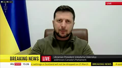 Ukraine War_ 'We want to be victorious' Zelenskyy tells Canada's Parliament