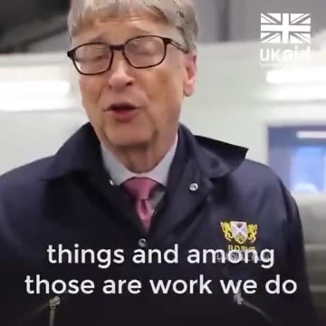 Bill Gates in UK Very soon vegetables, Meat, Milk everything you will consume in UK will have MRNA