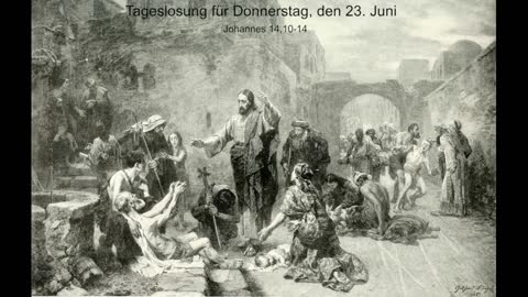 Tageslosung für Donnerstag, den 23. Juni