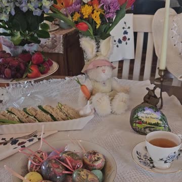 Easter Afternoon Tea- Escape to the Garden