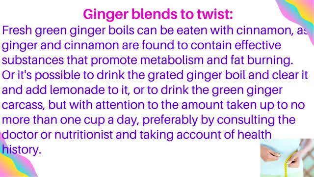 Ginger Benefits of Gym and Weight Loss