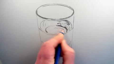 Draw The Shadow Of A Ripple Of Water