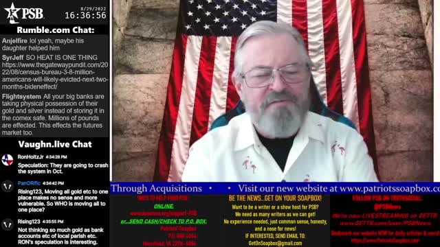 2022-08-29 15:00 EDT - The Common Sense Show: Guest Kari Donovan @3:30P ET with Derek & PATRIOTski
