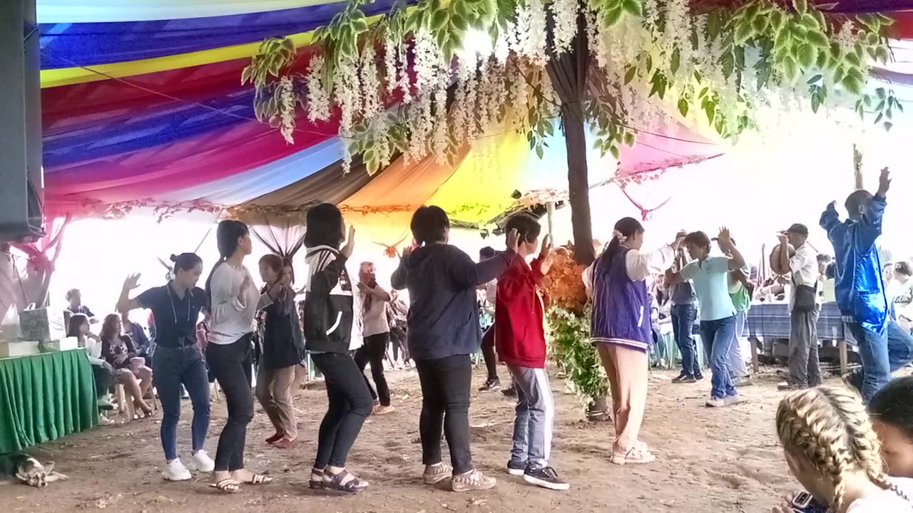 Native Dance during wedding in Banaue