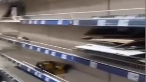 Empty shelves in food stores #Sumy #Ukraine