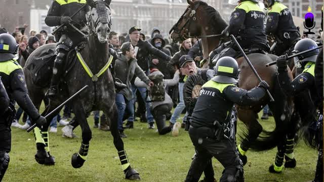 Arie Paap veroordeling incident demonstratie Museumplein 17 januari 2021 - voice over door Rechter