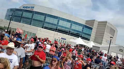 Trump rally in PA..