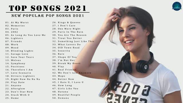 Best English Song 2021 Pop Hits 2021 New Popular Songs