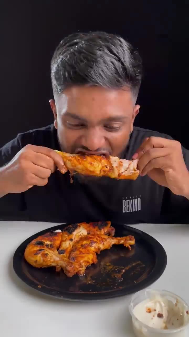 ASMR Cooking with Peri Peri Chicken #shorts