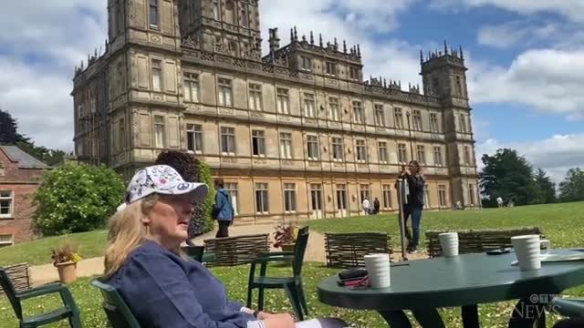 Lisa LaFlamme visits 'Downton Abbey' location: Highclere Castle