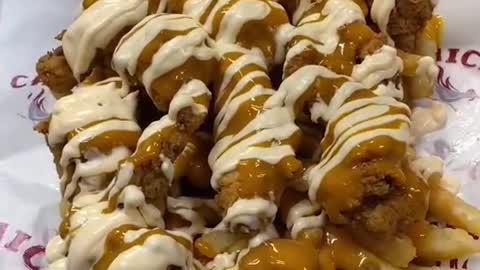 ALL that SAUCE on Chicky’s ‘CHICKY’S & CHIPS’
