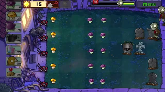 Plants vs Zombies - Night 6