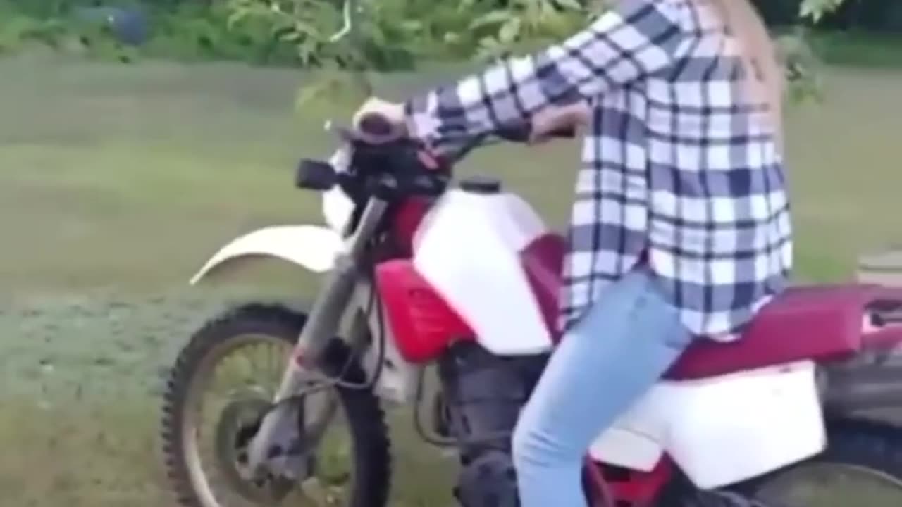 Motor bike fail