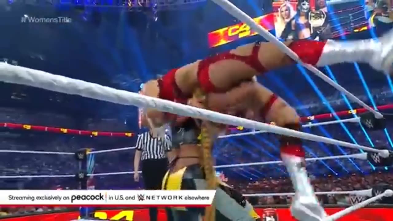 Asuka vs Flair vs Belair WWe women's Championship Triple Threat Match