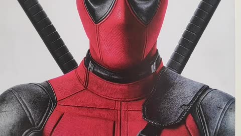 Deadpool in wall