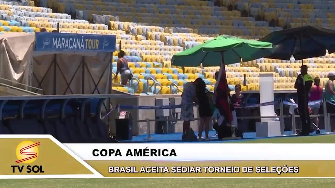 COPA AMÉRICA Brasil aceita sediar torneio de seleções