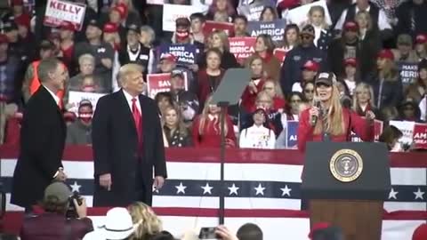 Leoffler & Perdue Speak at Trump GA rally as crowd chants 'FIGHT FOR TRUMP!'