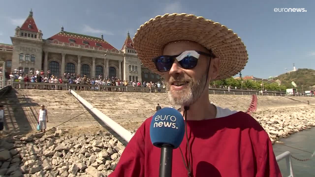 Budapest, arrivata in porto una modello di nave romana