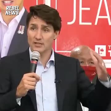 SIT DOWN TRUDEAU! GOVERNMENT DOESN'T GIVE US FREEDOM, WE ARE BORN WITH IT!