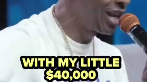 Mayweather showing his 18 million dollar watch