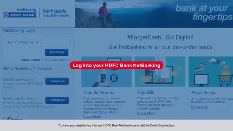 Know the Eligibility & Interest Rate of Loan on Credit Card | HDFC Bank