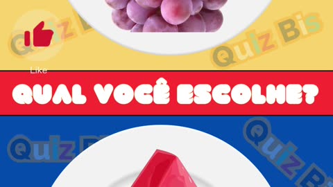 1 - Qual você escolhe