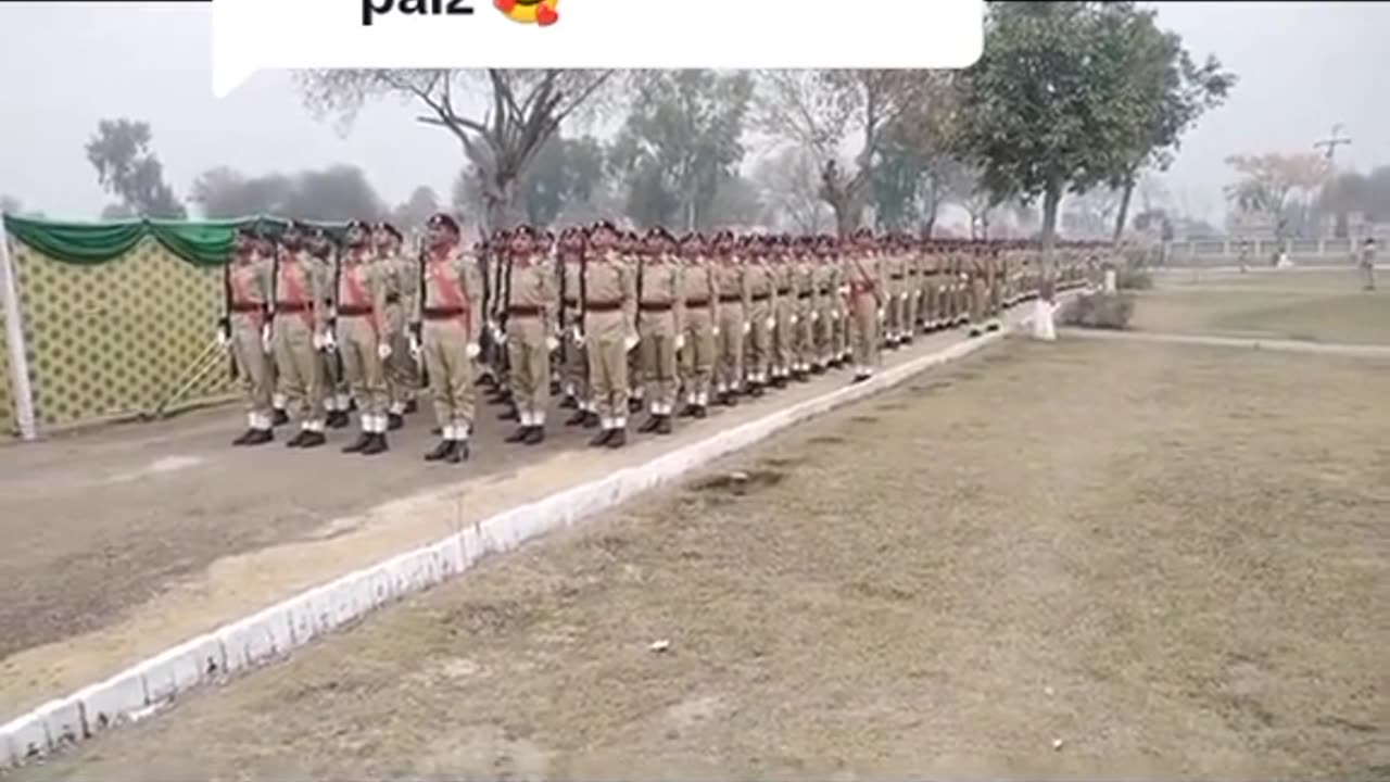 Pak army passing out parate