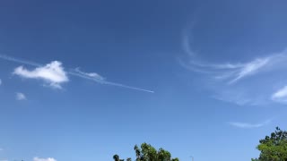 Pilots Eject to Safety After Jet Engine Fire