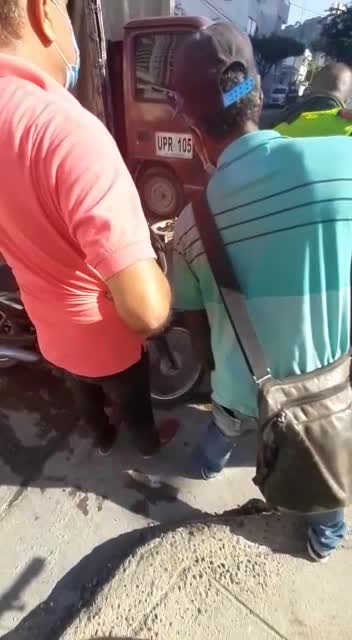 Accidente de tránsito en Manga dejó una persona herida