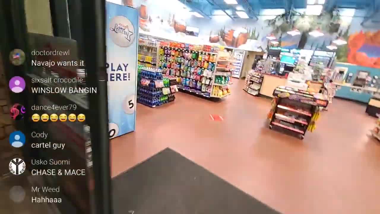 Baked Alaska maces guy at a gas station | RV6