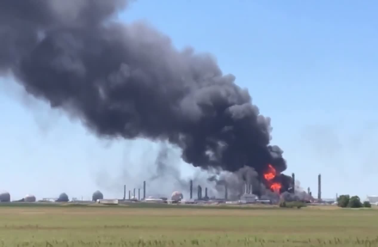 Coincidences everywhere...Massive explosion at a natural gas plant in Oklahoma