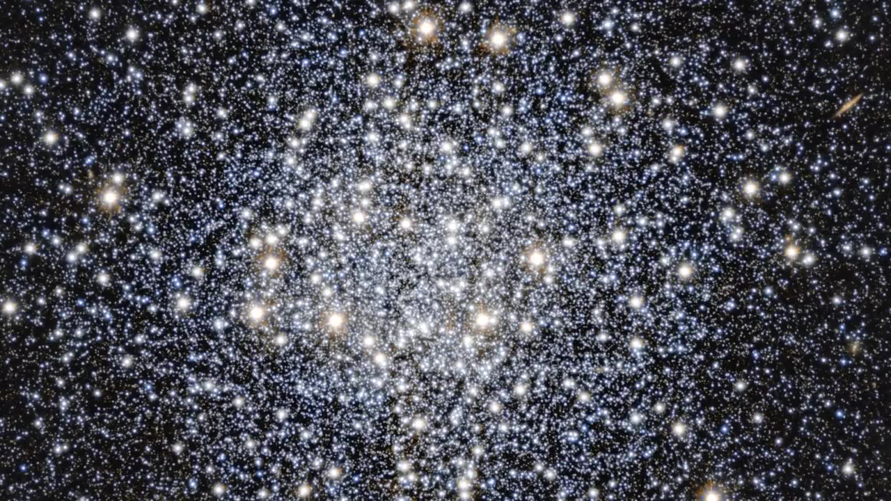 Zooming in on the globular star cluster Messier 55