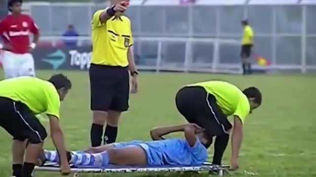 clumsy stretcher-bearer