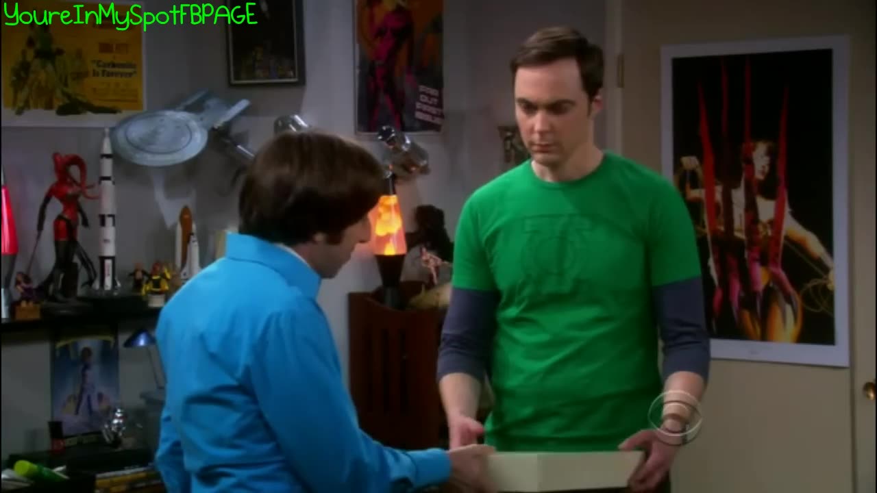 Sheldon Wearing a Maid Costume - The Big Bang Theory