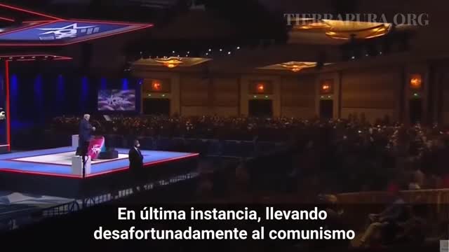 “Ganamos las elecciones dos veces”, dijo Donald Trump en la conferencia conservadora CPAC