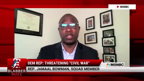 Dem Rep: Threatening "Civil War"