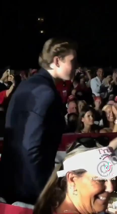 TikTok is loving Barron