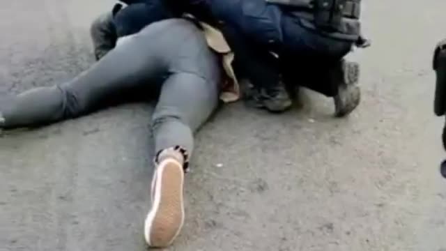 Congolese woman was arrested after hitting and biting an officer while resisting arrest in Belgium