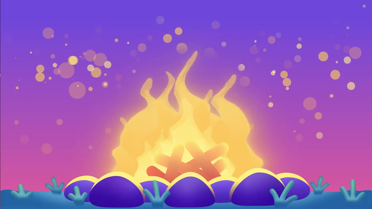 Soothing Sleep Sounds for Kids – Calming Moshi Camp Fire | Moshi Kids