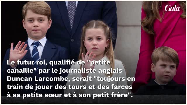 Prince George quel grand frère est il pour Charlotte et Louis