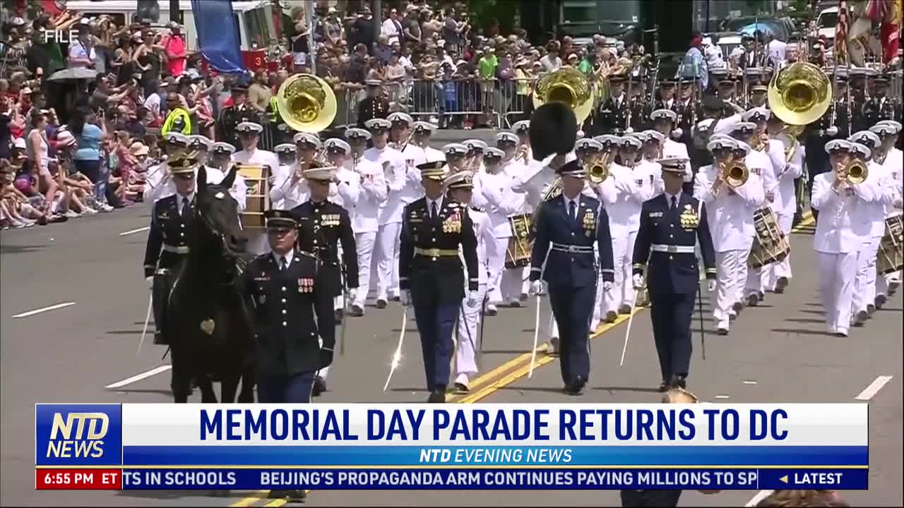 Memorial Day Parade Returns to DC