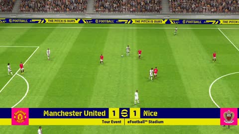 PES Mobile Game 2023 | Manchester United vs Nice