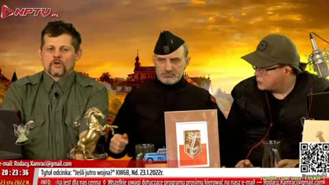 JEŚLI JUTRO WOJNA KW 68 Czw. 23.1.2022 Aleksander Jabłonowski, Maciej Poręba, Osadowski NPTV.PL