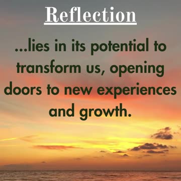 Wisdom and Reflection