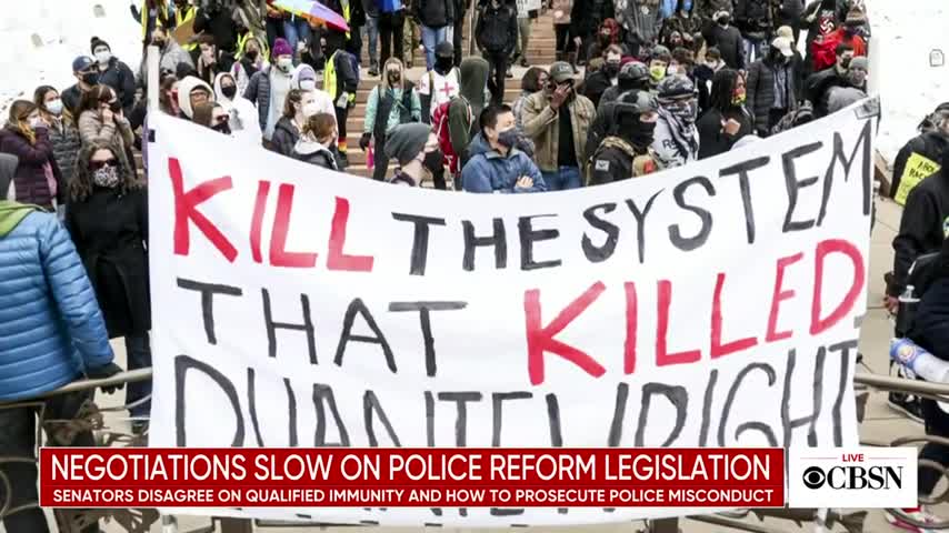 Negotiations slow on police reform legislation ( 480.mp4